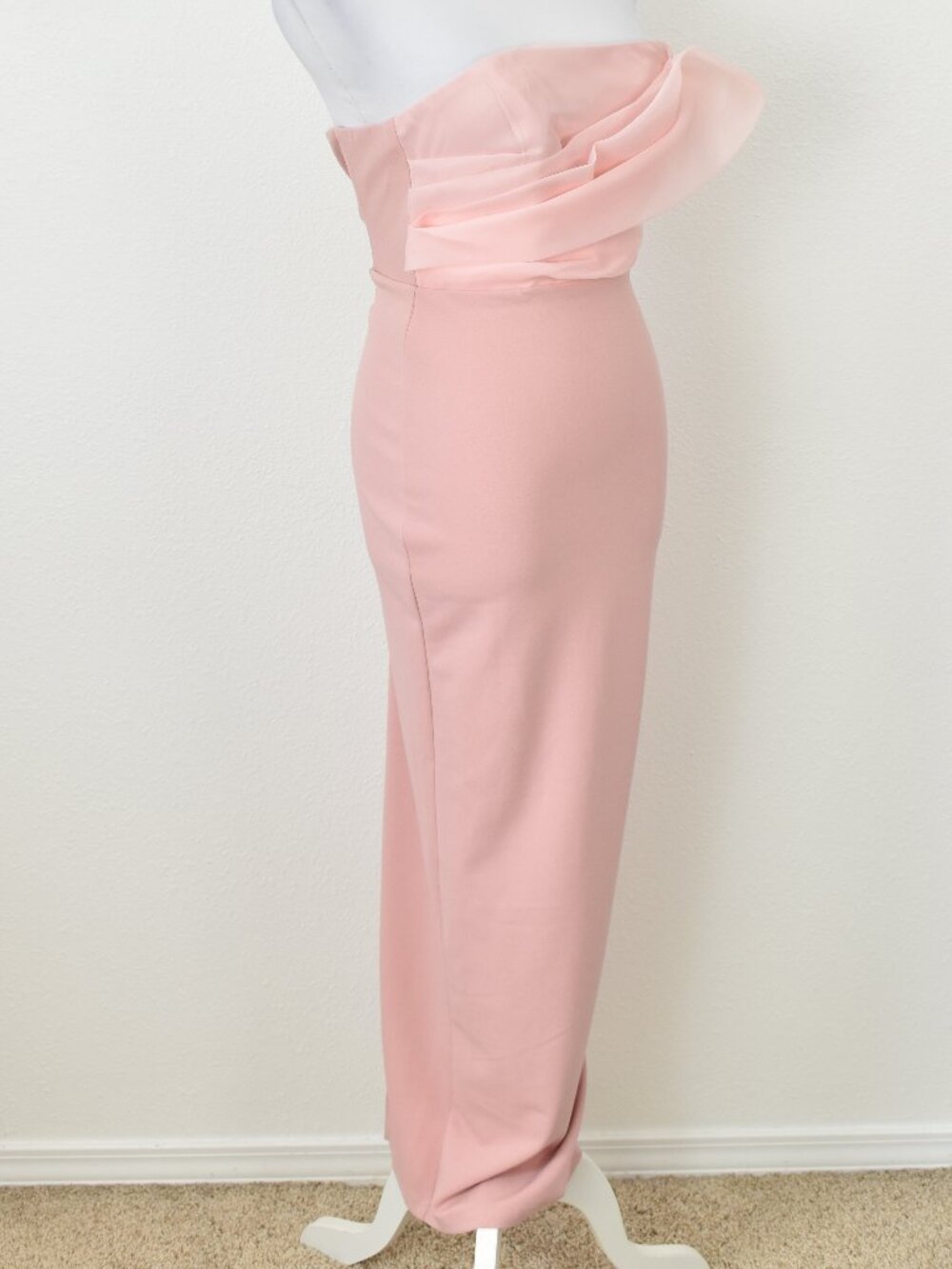 Here Comes the Sun Selfie Leslie Karaline Strapless Dress Blush NEW - XS - Picture 7 of 12